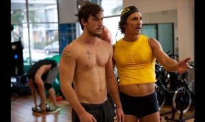 Alex Pettyfer and Matthew McConaughey in Magic Mike