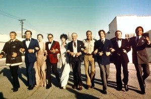 the cast of The Towering Inferno, ready for action!