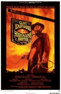 High Plains Drifter poster