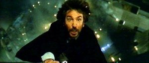 Hans Gruber falls in Die Hard