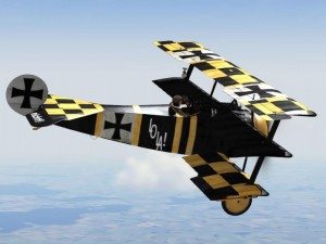 Ernst Kessler's Fokker in Great Waldo Pepper