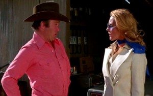 William Shatner and Tiffany Bolling in Kingdom of the Spiders