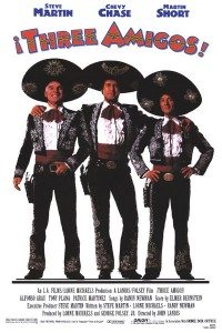 three amigos poster