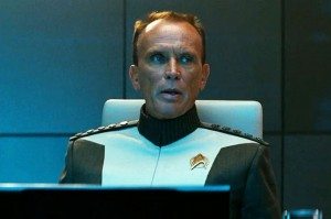 Peter Weller as the evil Admiral