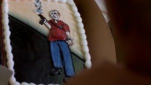 Hank's party cake for taking out Tuco