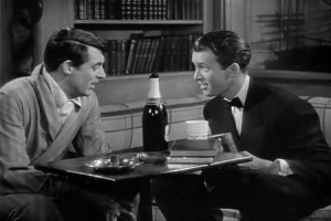 Jimmy Stewart is an excellent drunk