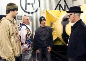 Heisenberg meets with the boys