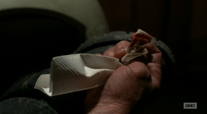 Breaking Bad Season 5 Episode 11 blood on shoe