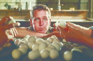 cool hand luke 50 fifty eggs paul newman