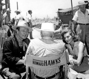 Howard Hawks directs Rio Bravo John Wayne Angie Dickenson