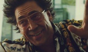 Bardem shows off his wacky side