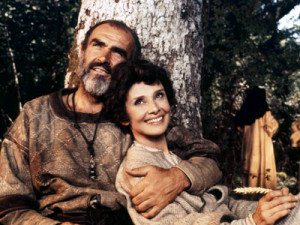 Robin Hood and Marian in later years. I had no idea this even existed.