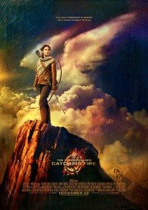 hunger games catching fire poster katniss