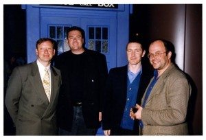 Trevor Walton (Fox TV), Philip Segal (Exec. Prod.), Paul McGann, and Matthew Jacobs at the DGA premiere of Doctor Who
