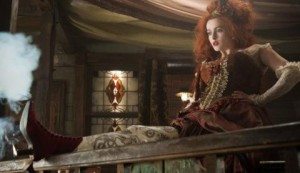 Helena Bonham Carter shows up with a scrimshaw leg sporting more firepower than you'd expect