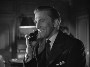 Kirk Douglas, so charming back in the day