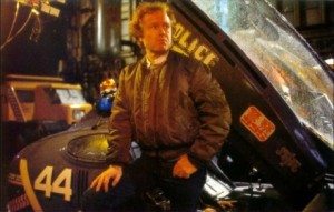 Ridley Scott on the Blade Runner set
