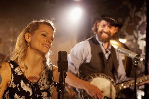 Happy times playing bluegrass
