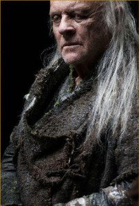 Anthony Hopkins plays old as Methuselah. And by 'old' I mean 900 years old