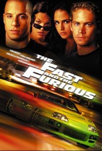 the fast and furious poster 2001