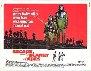 escape planet apes poster