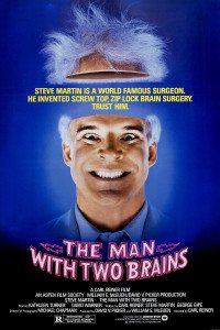 The Man with Two Brains poster