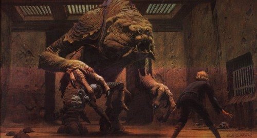 Ralph McQuarrie art for upcoming Song of The Rancor spin-off