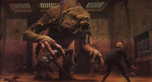 Ralph McQuarrie art for upcoming Song of The Rancor spin-off