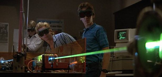 Real Genius laser