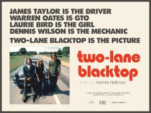 two-lane blacktop poster