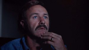 Hackman, sporting a serious 'stache