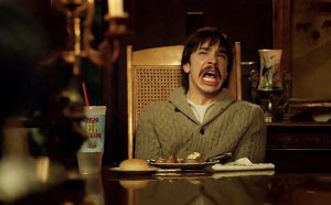 Justin Long in Tusk. Also a common reaction to Smith's movies.