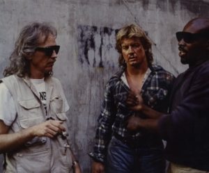 John Carpenter directs the fight