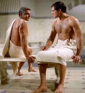 Just a friendly chat between Crassus and Caesar, and not a bit of subtext