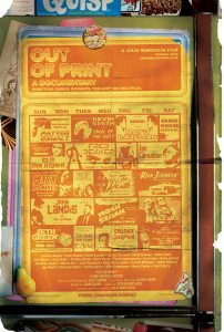 out of print poster