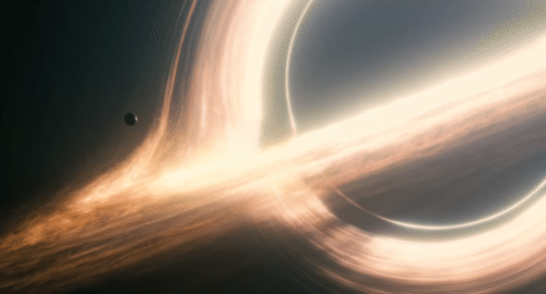 Gargantua, the big black hole alien elevator system