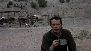 Warren enjoys a cup of joe