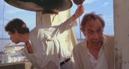 Robards as Fitzcarraldo, Jagger as--?