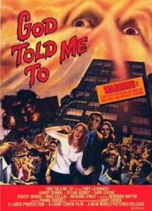 god told me to poster 1976