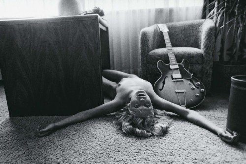andy summers photo girl guitar