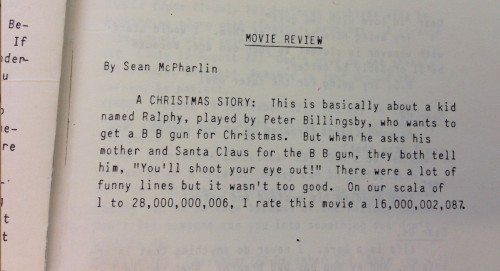 christmas story review